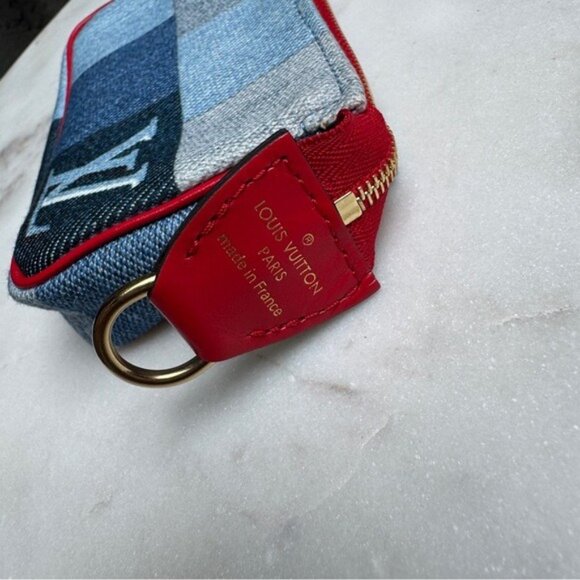Louis Vuitton Monogram Denim Micro Pochette Accessoires - Picture 9 of 12